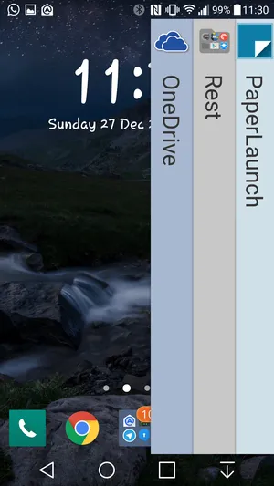 PaperLaunch Side launcher